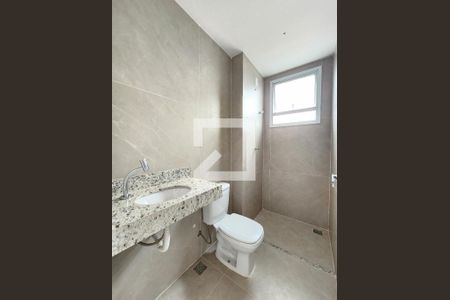 Banheiro da Suíte de apartamento à venda com 2 quartos, 128m² em Santa Efigênia, Belo Horizonte