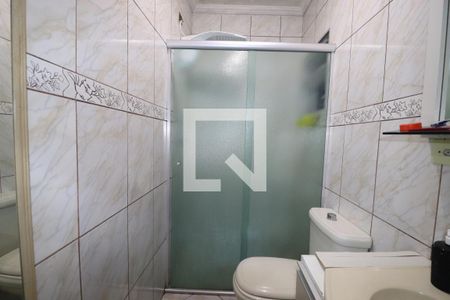 Banheiro Quarto 1 suíte de casa à venda com 3 quartos, 177m² em Parque Capuava, Santo André