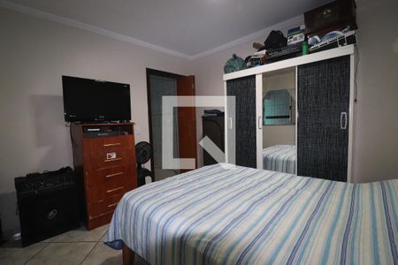 Quarto 1 suíte de casa à venda com 3 quartos, 177m² em Parque Capuava, Santo André