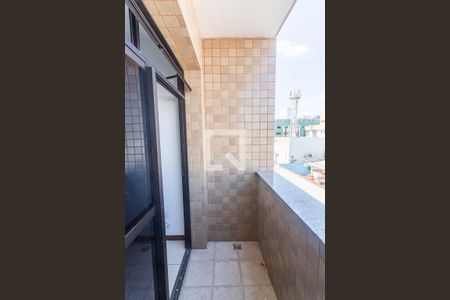 Varanda da Sala 1 de apartamento para alugar com 3 quartos, 146m² em Sagrada Família, Belo Horizonte