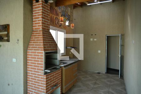 Área gourmet de apartamento à venda com 2 quartos, 80m² em Vila Linda, Santo André