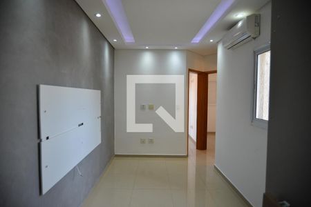Sala de apartamento à venda com 2 quartos, 80m² em Vila Linda, Santo André