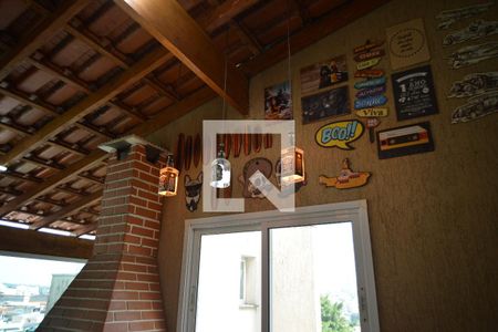 Área gourmet de apartamento à venda com 2 quartos, 80m² em Vila Linda, Santo André