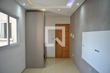 Sala de apartamento à venda com 2 quartos, 80m² em Vila Linda, Santo André