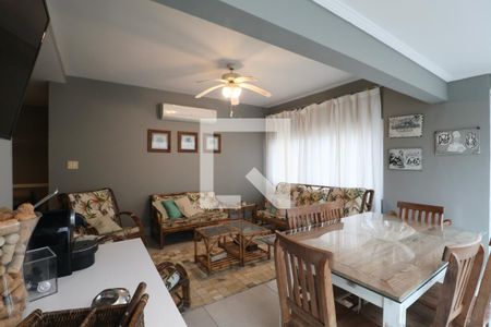Sala de apartamento para alugar com 4 quartos, 250m² em Vila Luis Antonio, Guarujá