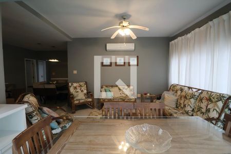 Sala de apartamento para alugar com 4 quartos, 250m² em Vila Luis Antonio, Guarujá