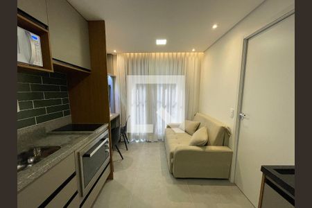 Sala/Cozinha de apartamento para alugar com 1 quarto, 31m² em Vila Butantã, São Paulo