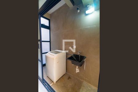 Área de Serviço de kitnet/studio para alugar com 1 quarto, 50m² em Mirandópolis, São Paulo