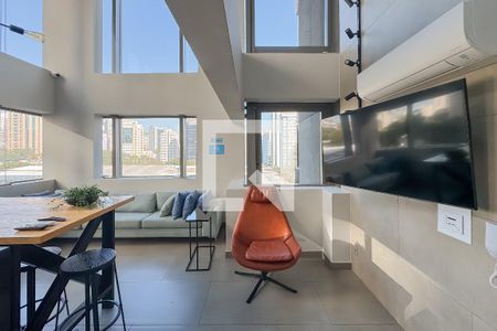 Área comum - Cozinha Compartilhada de apartamento à venda com 1 quarto, 14m² em Vila Clementino, São Paulo