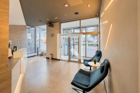 Área comum - Hall social de apartamento à venda com 1 quarto, 14m² em Vila Clementino, São Paulo