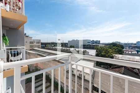 Varanda da Sala de apartamento para alugar com 2 quartos, 48m² em São Cristóvão, Rio de Janeiro