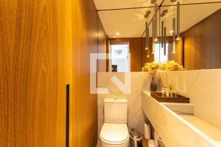 Lavabo de apartamento à venda com 3 quartos, 149m² em Indianópolis, São Paulo