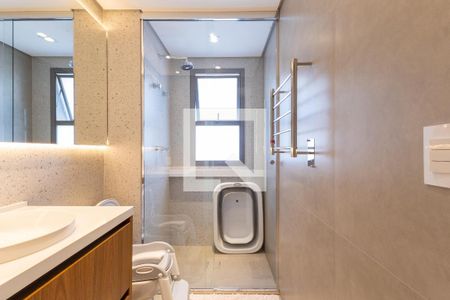 Banheiro  Suíte 1 de apartamento à venda com 3 quartos, 149m² em Indianópolis, São Paulo