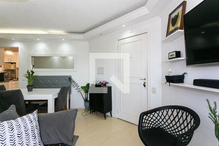 Sala de apartamento à venda com 3 quartos, 63m² em Chácara Califórnia, São Paulo