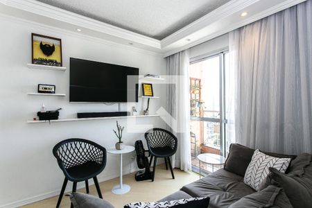 Sala de apartamento à venda com 3 quartos, 63m² em Chácara Califórnia, São Paulo