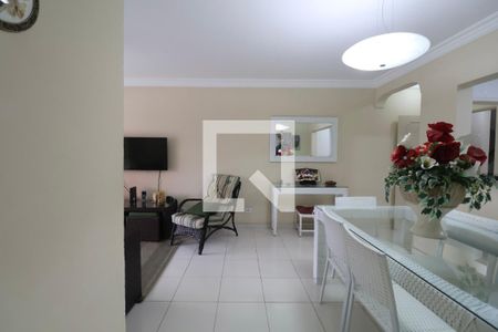 Sala de apartamento para alugar com 3 quartos, 93m² em Loteamento Joao Batista Juliao, Guarujá
