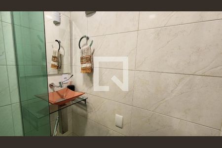 Banheiro de apartamento à venda com 3 quartos, 93m² em Vila Centro, Jundiaí