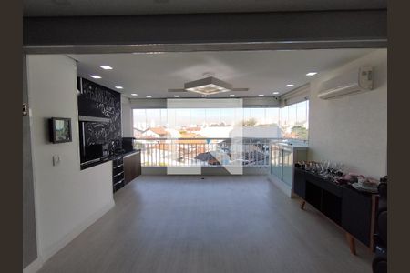Sala de apartamento à venda com 2 quartos, 95m² em Vila Brasilio Machado, São Paulo