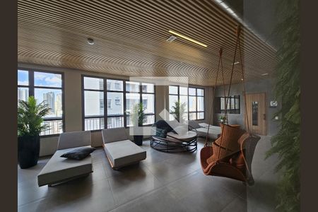 Área comum de kitnet/studio para alugar com 1 quarto, 22m² em Paraíso, São Paulo
