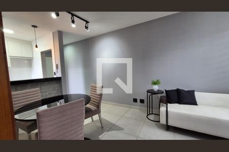 Sala de apartamento à venda com 2 quartos, 52m² em Gutierrez, Belo Horizonte