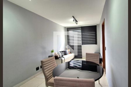 Sala de apartamento à venda com 2 quartos, 52m² em Gutierrez, Belo Horizonte