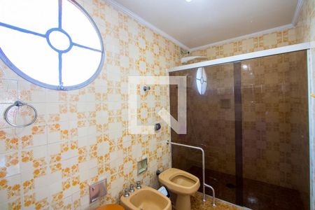Banheiro da Suíte de apartamento à venda com 3 quartos, 136m² em Vila Assunção, Santo André