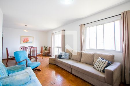 Sala de apartamento à venda com 3 quartos, 136m² em Vila Assunção, Santo André