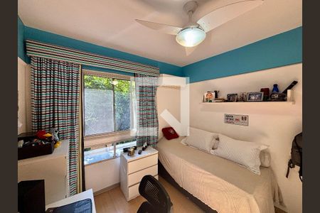 Quarto 1 de apartamento à venda com 3 quartos, 125m² em Lagoa, Rio de Janeiro