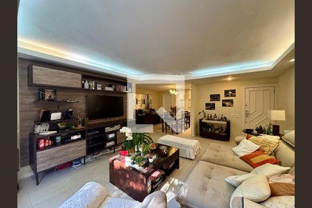 Sala de apartamento à venda com 3 quartos, 125m² em Lagoa, Rio de Janeiro