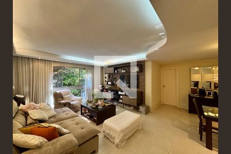 Sala de apartamento à venda com 3 quartos, 125m² em Lagoa, Rio de Janeiro