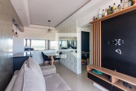 Sala de apartamento à venda com 2 quartos, 49m² em Jaguaribe, Osasco