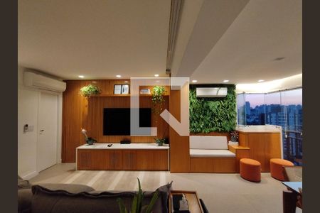 Sala de apartamento à venda com 3 quartos, 115m² em Vila Gumercindo, São Paulo