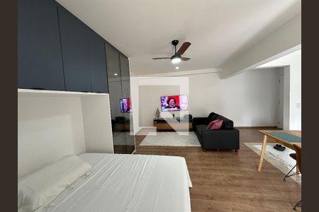 Sala/Quarto de apartamento para alugar com 1 quarto, 50m² em Jardim Tupanci, Barueri