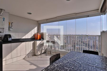 Varanda de apartamento à venda com 1 quarto, 44m² em Belenzinho, São Paulo