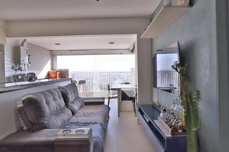 Sala de apartamento à venda com 1 quarto, 44m² em Belenzinho, São Paulo