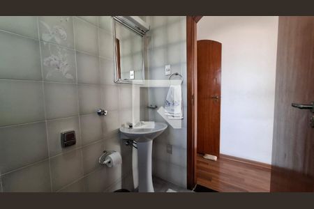 Banheiro da Suíte de casa à venda com 3 quartos, 150m² em Campestre, Santo André