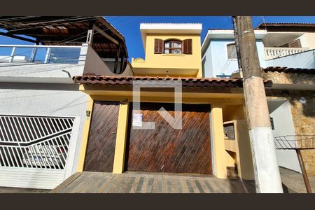 Fachada de casa à venda com 3 quartos, 150m² em Campestre, Santo André
