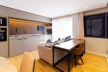 Sala de apartamento para alugar com 1 quarto, 39m² em Pompeia, São Paulo