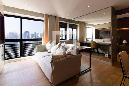 Sala de apartamento para alugar com 1 quarto, 39m² em Pompeia, São Paulo