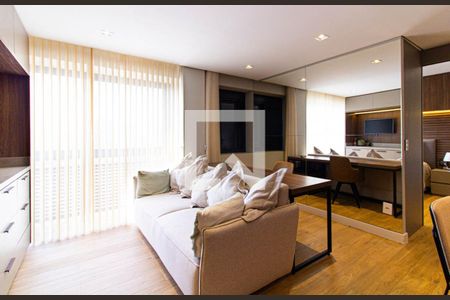 Sala de apartamento para alugar com 1 quarto, 39m² em Pompeia, São Paulo