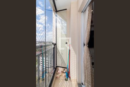 Varanda da Sala de apartamento à venda com 2 quartos, 45m² em Jardim Norma, São Paulo