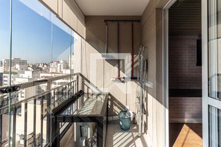 Varanda do Studio de kitnet/studio à venda com 1 quarto, 31m² em Consolação, São Paulo
