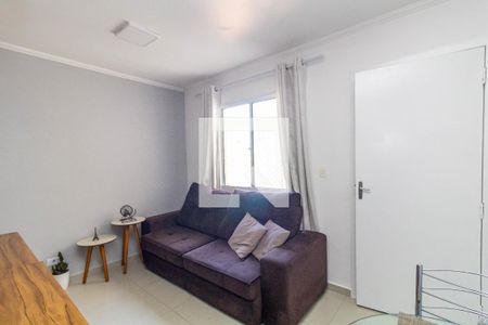 Sala de apartamento à venda com 2 quartos, 45m² em Vila Carmosina, São Paulo