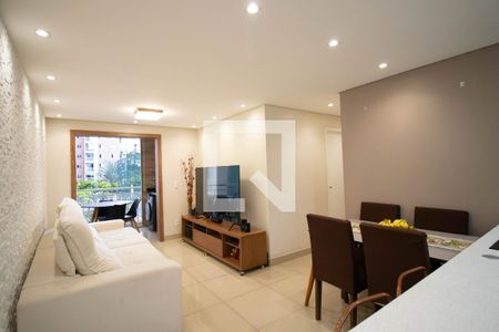 Sala de apartamento à venda com 3 quartos, 77m² em Jardim Flor da Montanha, Guarulhos