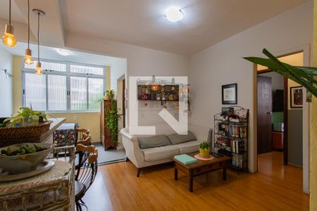 Sala de apartamento à venda com 3 quartos, 100m² em Sion, Belo Horizonte
