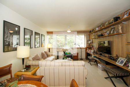 Sala de Estar de apartamento para alugar com 3 quartos, 160m² em Alto de Pinheiros, São Paulo