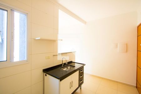 Cozinha de apartamento para alugar com 2 quartos, 52m² em Jardim, Santo André
