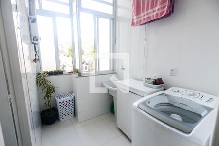 Área de Serviço de apartamento à venda com 2 quartos, 96m² em Grajaú, Rio de Janeiro