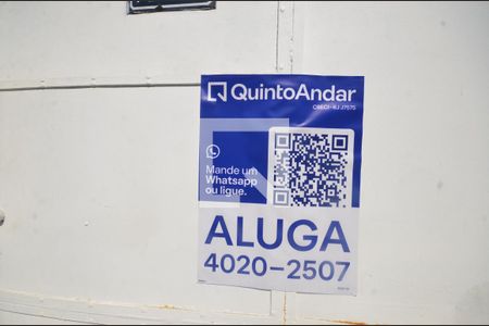 Placa instalada de casa para alugar com 1 quarto, 40m² em Campo Grande, Rio de Janeiro