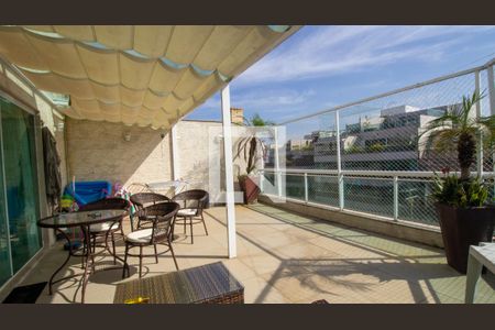 Varanda de apartamento à venda com 3 quartos, 355m² em Recreio dos Bandeirantes, Rio de Janeiro